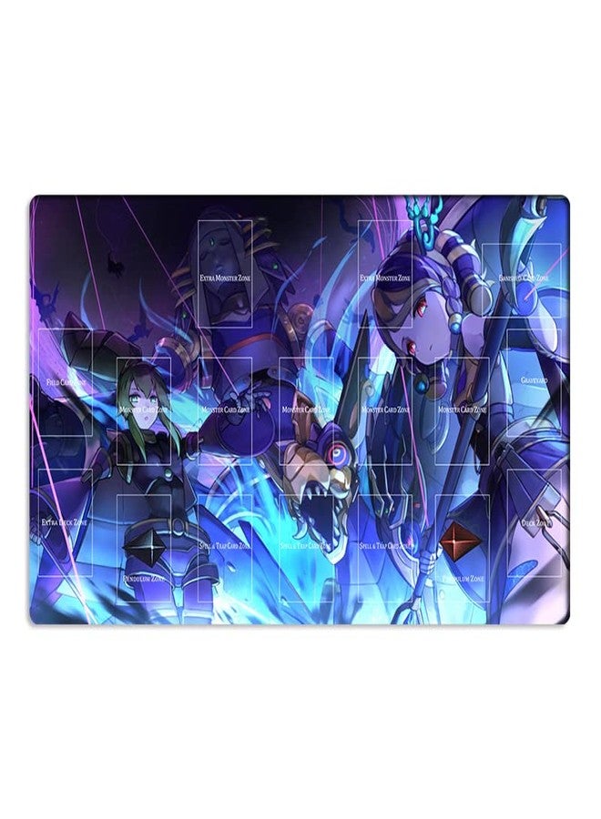 Mlikemat New Mlikemat Duel Playmat Shaddoll Deck TCG CCG Trading Card Game Mat + Free Bag - Image 1
